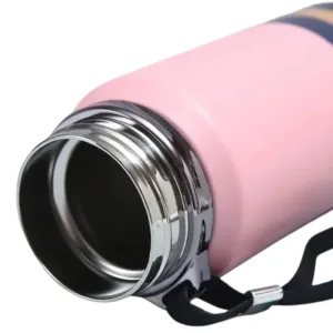 Digital Smart Vacuum 800ml Water Bottle | Stainless Steel Insulated Sports Bottle with LED Temperature Display | Hot & Cold | Random colors